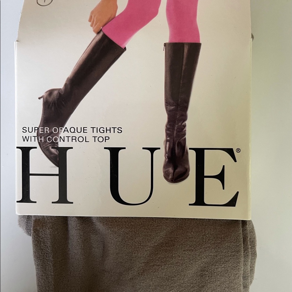 Hue Tights in Tan - Size 1